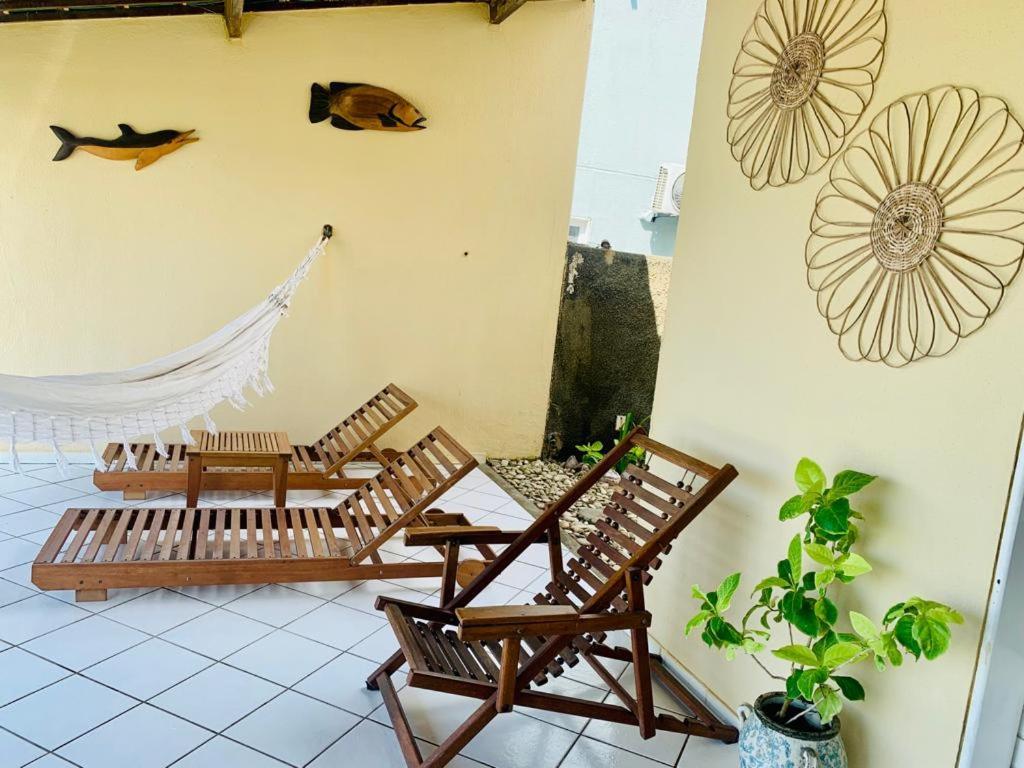 Casa Duplex Beira Mar Com Caseiro De Cortesia Em Maceio Eksteriør bilde