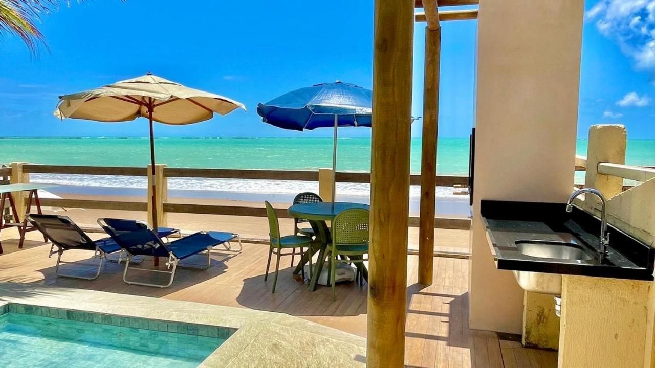 Casa Duplex Beira Mar Com Caseiro De Cortesia Em Maceio Eksteriør bilde